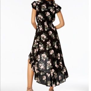 American rag floral high low dress